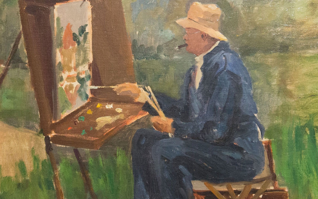 Churchill, Hitler, Eisenhower… painters